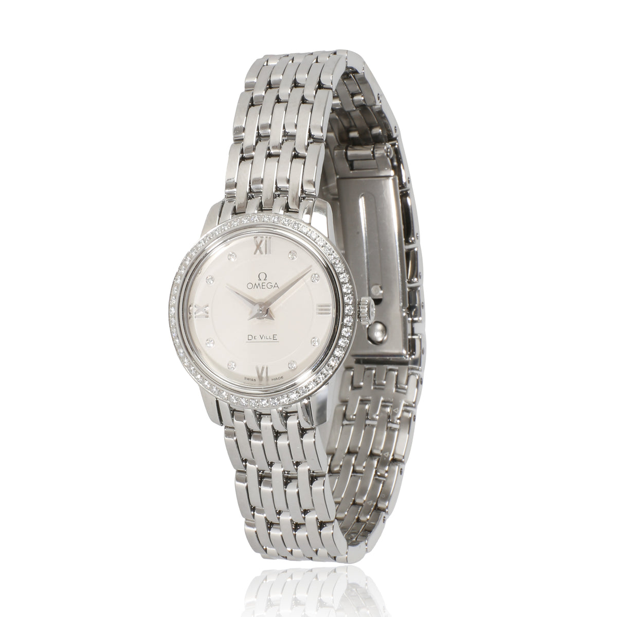 DeVille Prestige 424.15.24.60.52.001 Womens Watch in  Stainless Steel