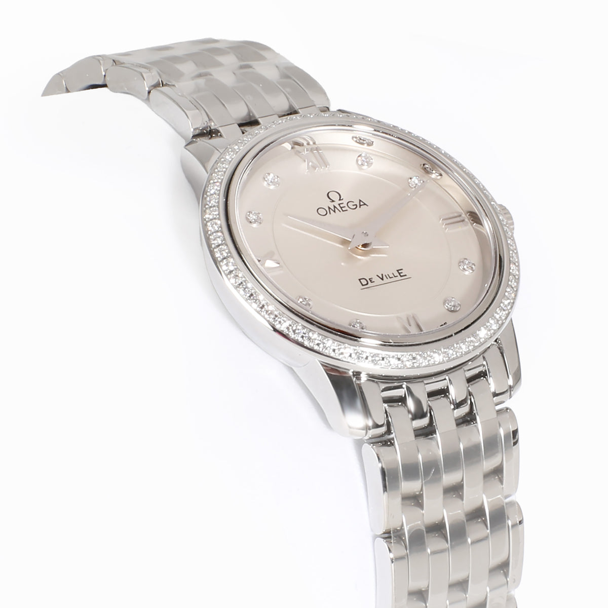 DeVille Prestige 424.15.27.60.52.001 Womens Watch in  Stainless Steel