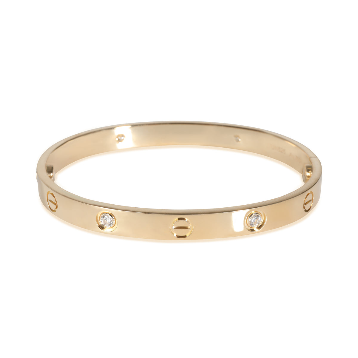 Love Bracelet, Diamonds (Yellow Gold)