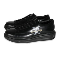 Black Calfskin Mens LV Beverly Hills Sneakers 7