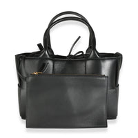 Black Intrecciato Nappa Mini Arco Tote