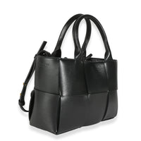 Black Intrecciato Nappa Mini Arco Tote