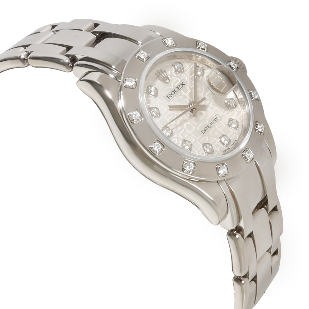 Pearlmaster 80319 Womens Watch in 18kt White Gold