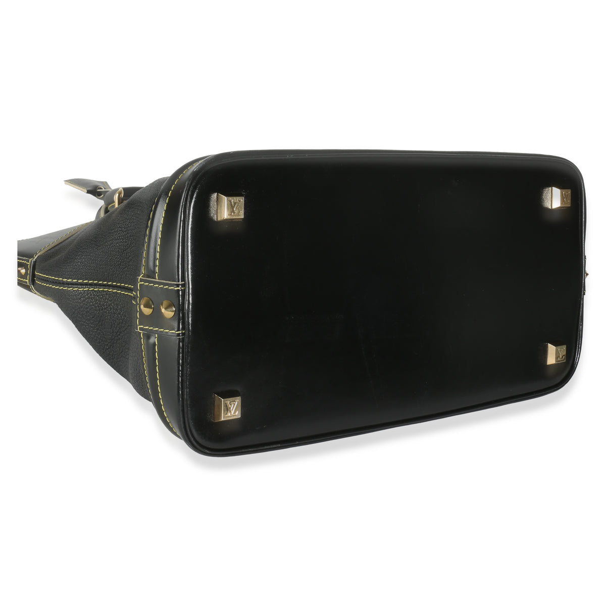 Black Leather Suhali Lockit MM