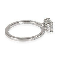 Tiffany True Engagement Ring in  Platinum I VS1 1.19 CTW