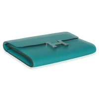 Bleu Paon Epsom Constance Long Wallet