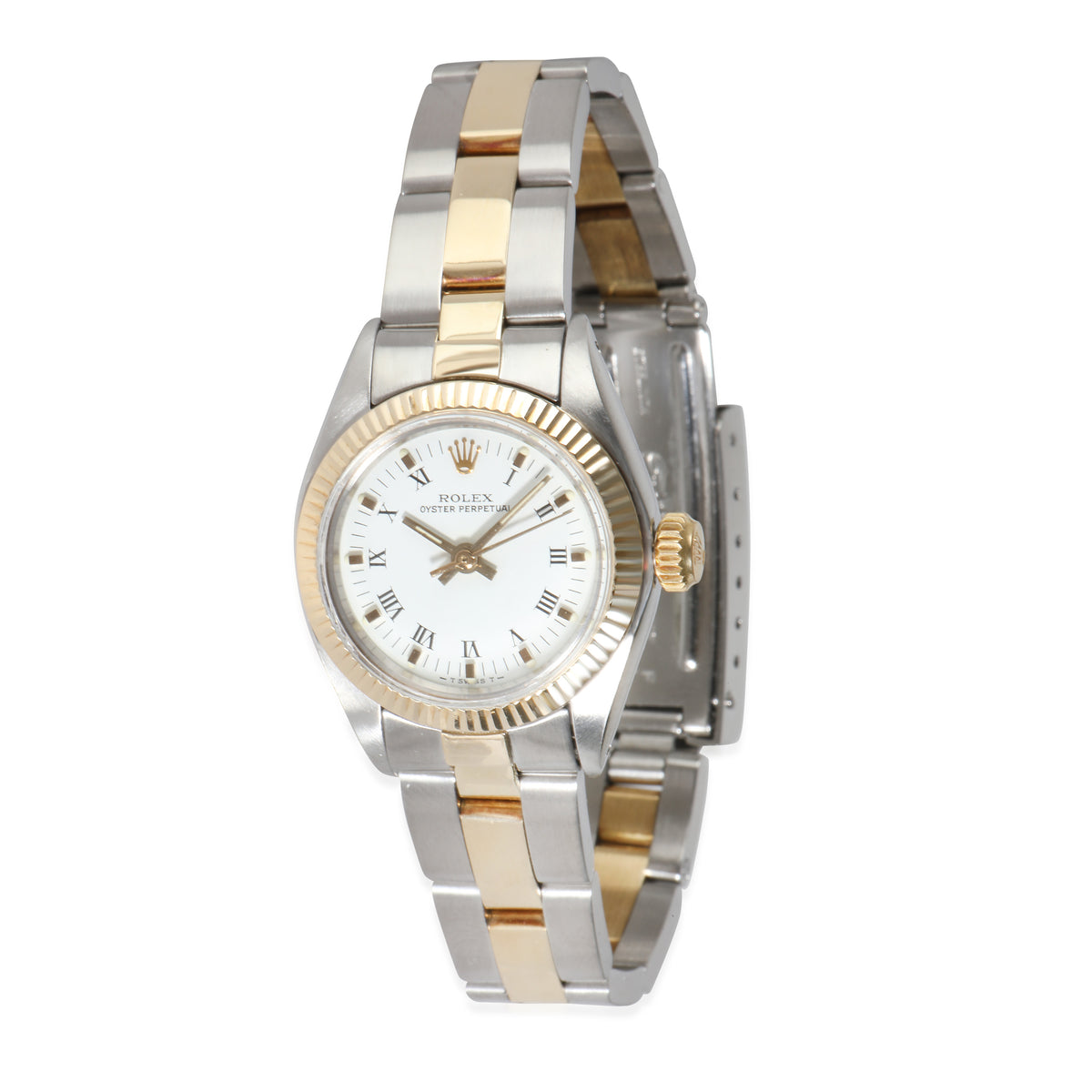 Oyster Perpetual 6719 Womens Watch in 14kt Stainless Steel/Yellow Gold