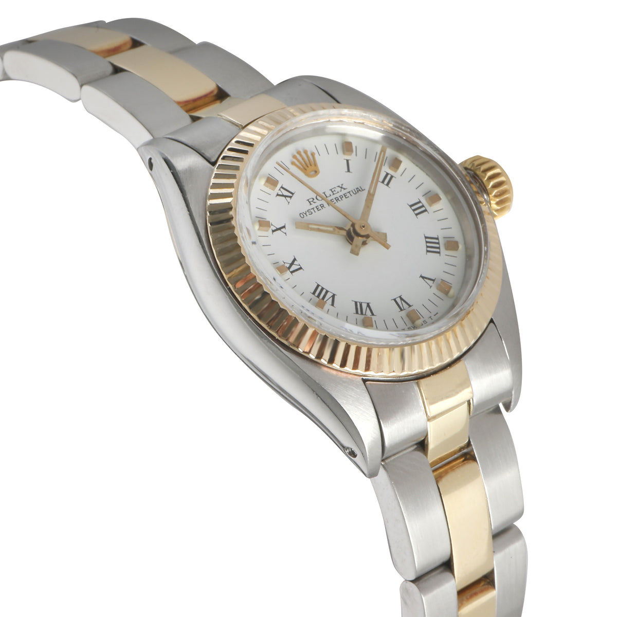 Oyster Perpetual 6719 Womens Watch in 14kt Stainless Steel/Yellow Gold