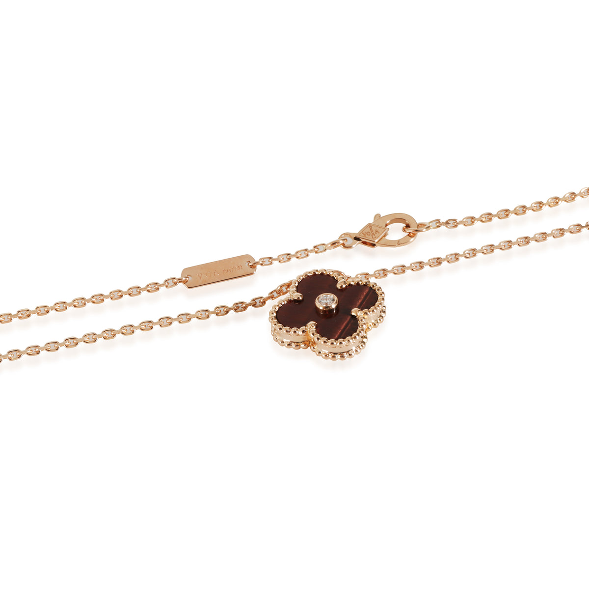 Limited Edition Alhambra Pendant in 18k Rose Gold