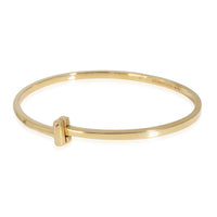 Tiffany T Hinged Bangle in 18K Yellow Gold