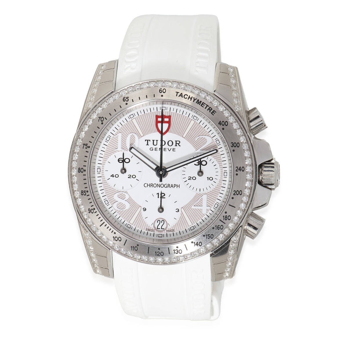 Grantour Chrono 20310 Unisex Watch in  Stainless Steel 0.5 CTW