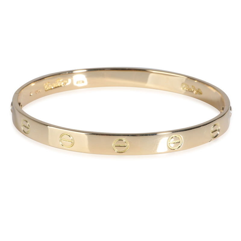 Vintage Aldo Cipullo Love Bracelet (Yellow Gold)