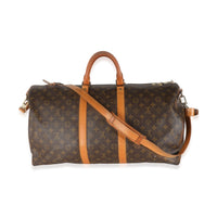 Monogram Canvas Keepall Bandouliere 55