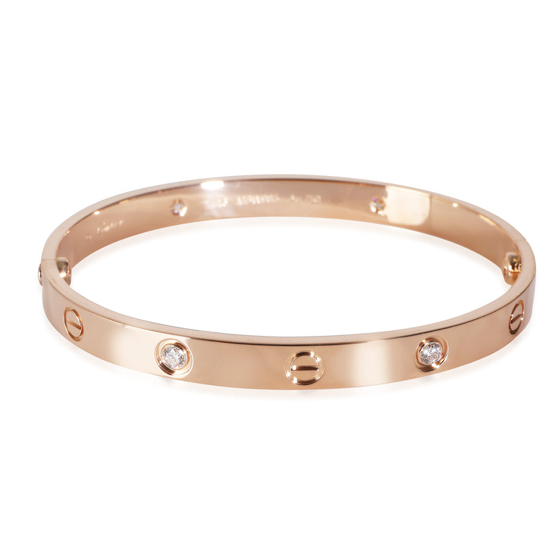 Love Bracelet, Diamonds (Rose Gold)