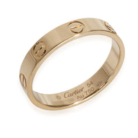 Love Wedding Band (Yellow Gold)