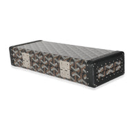 Black Goyardine Canvas Saint Honore Trunk Clutch