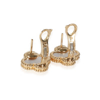 Vintage Alhambra Earrings in 18k Yellow Gold