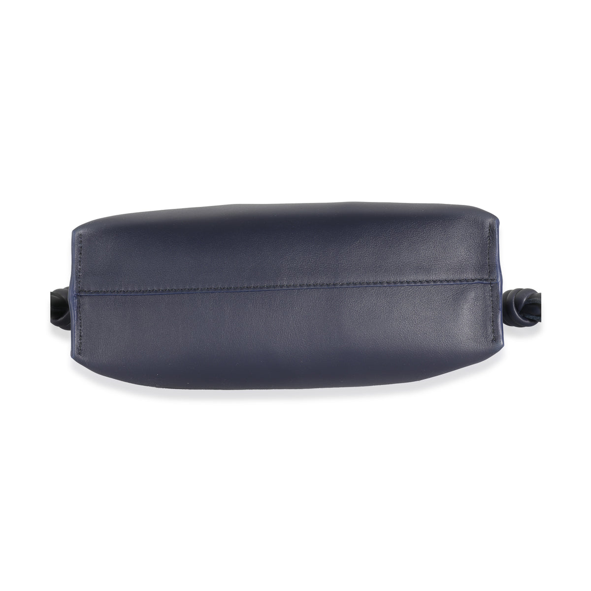 Abyss Blue Nappa Calfskin Mini Flamenco Clutch