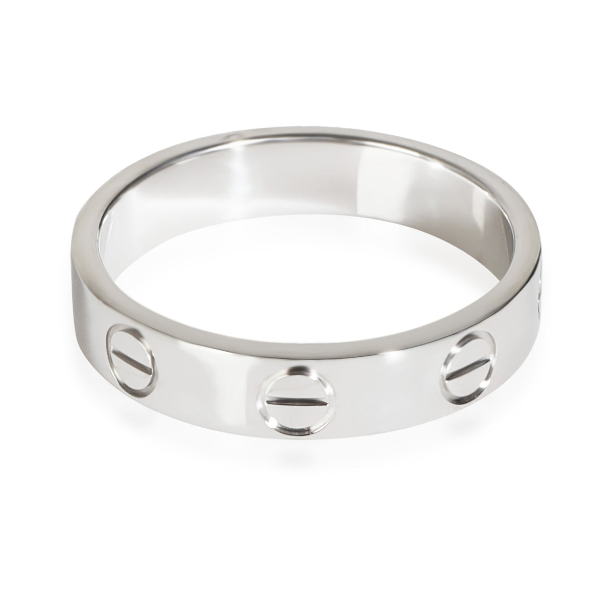 Love Wedding Band (White Gold)