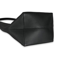 Black Grained Calfskin Large N/S Park Tote