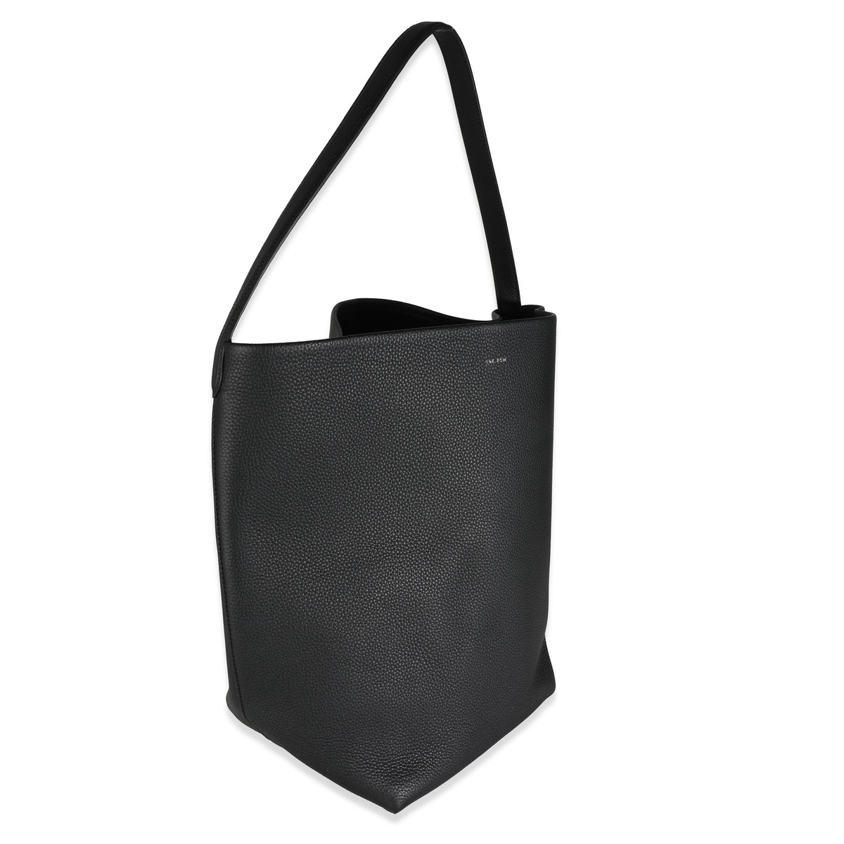 Black Grained Calfskin Large N/S Park Tote