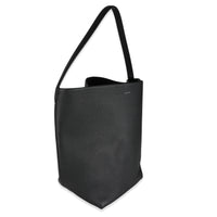 Black Grained Calfskin Large N/S Park Tote