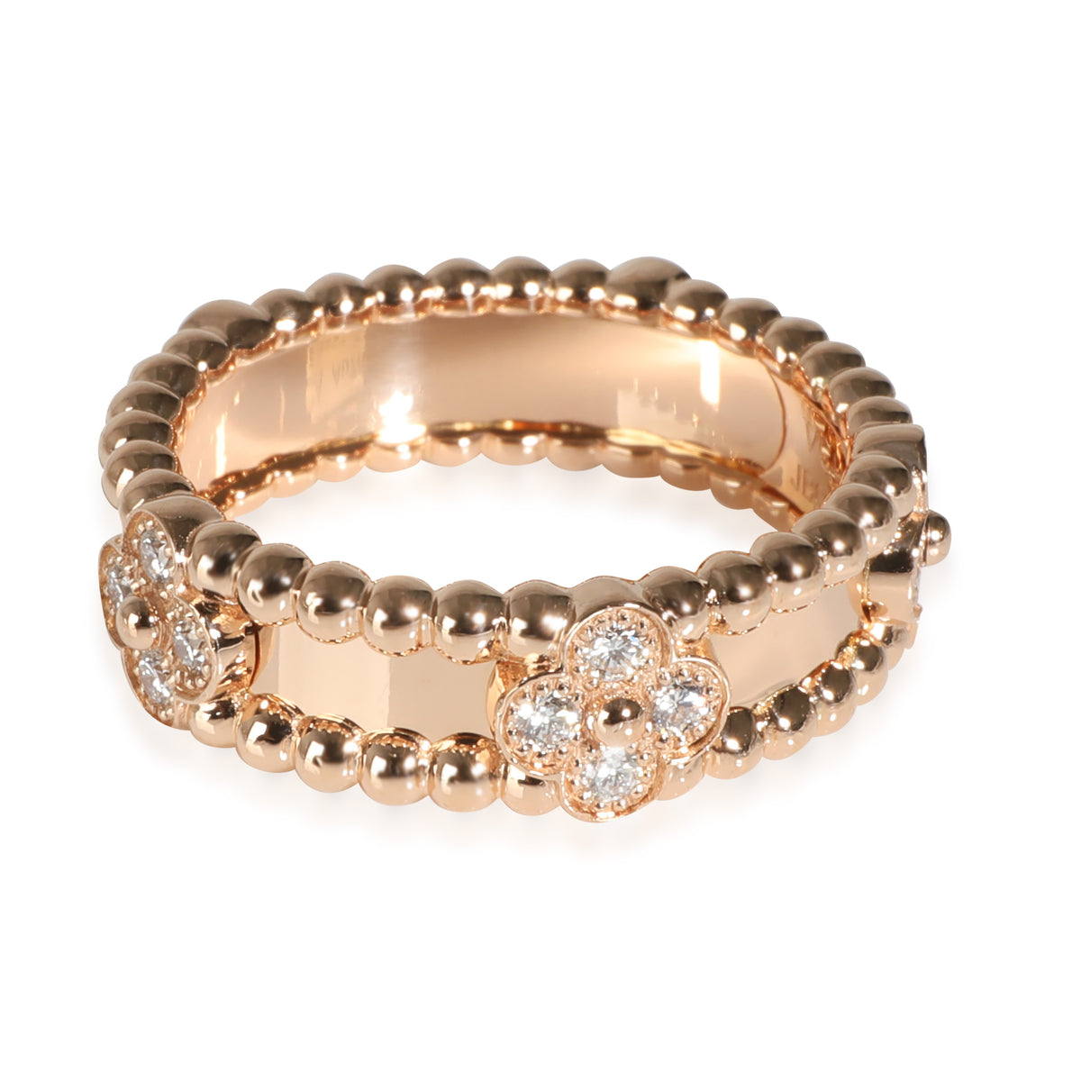 Perlee Ring in 18k Rose Gold 0.31 CTW