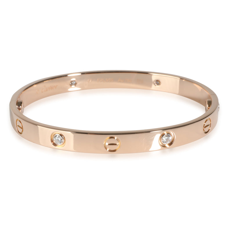 Love Bracelet, Diamonds (Rose Gold)