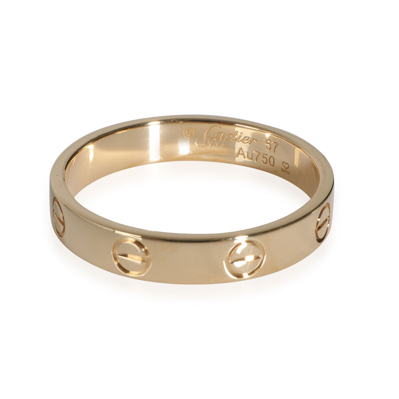 Love Wedding Band (Yellow Gold)