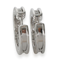 Bvlgari B.zero1 Hoop Earring With Diamonds in 18K White Gold, 3/4 Ctw.