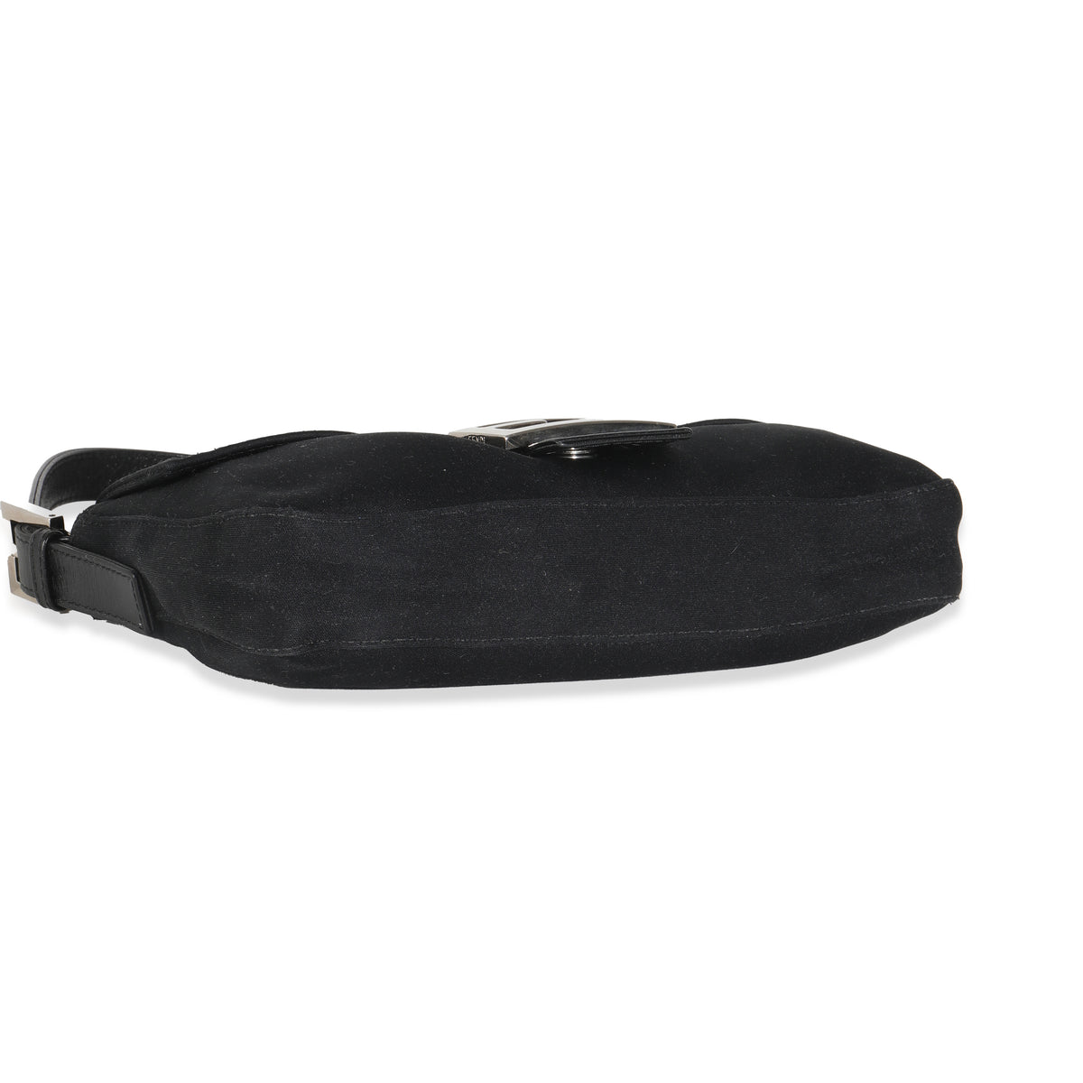 Black Neoprene Baguette Bag