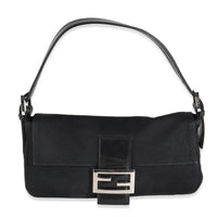 Black Neoprene Baguette Bag