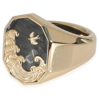 Waves Collection Ring in 18k Yellow Gold