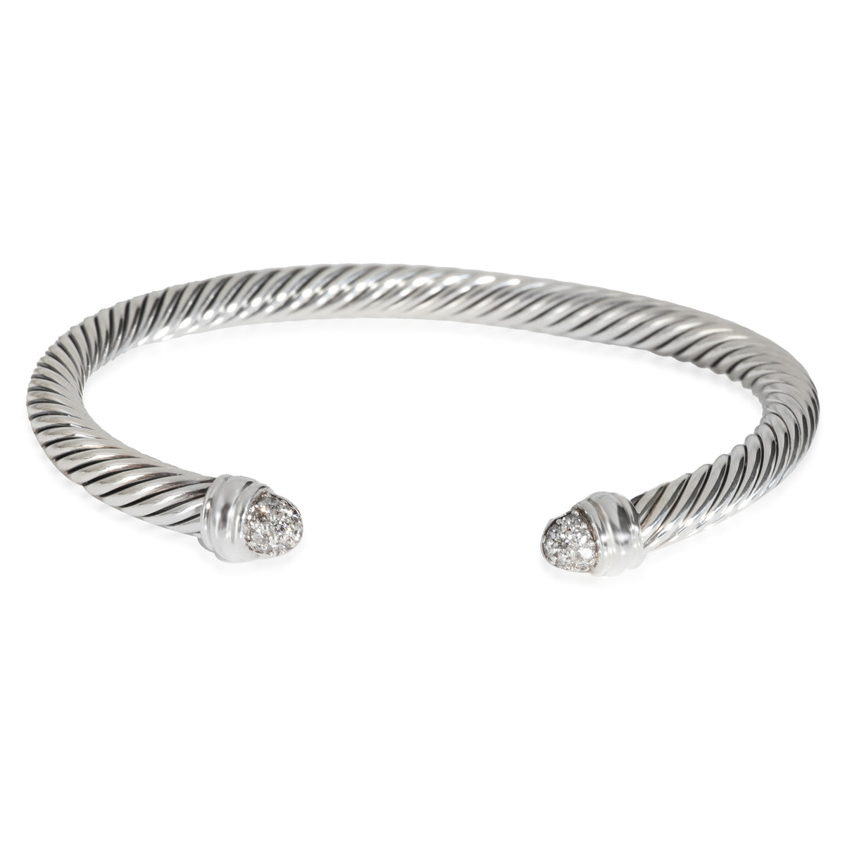 Cable Classic Bracelet in  Sterling Silver 0.26 CTW