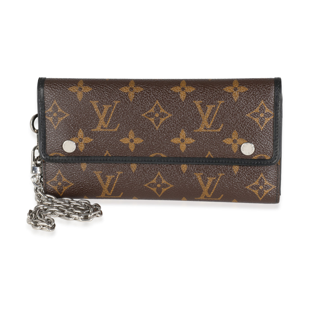 Monogram Macassar Canvas Ron Wallet