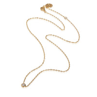 Damour Diamond Necklace, Small Model (Yellow Gold)