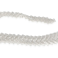 Elsa Peretti Mesh Bib Necklace in Sterling Silver