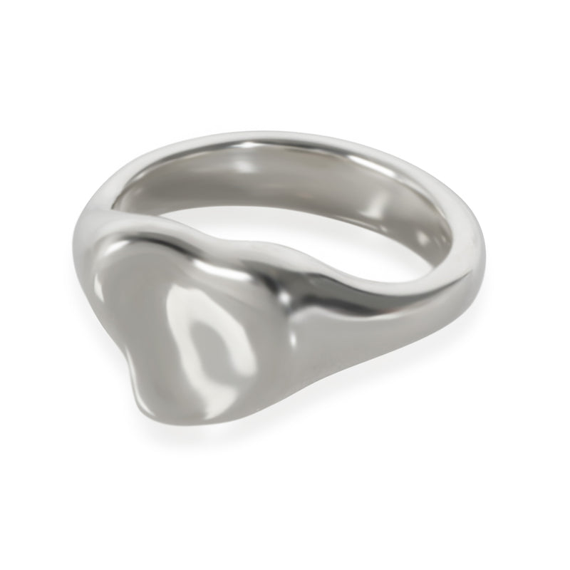 Elsa Peretti Full Heart Ring in Sterling Silver