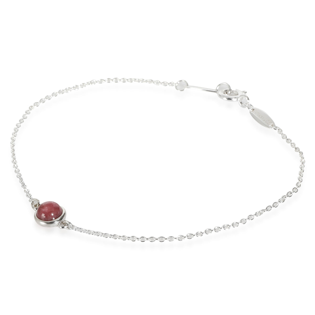 Elsa Peretti Color By The Yard Rhodonite Bracelet, Silver