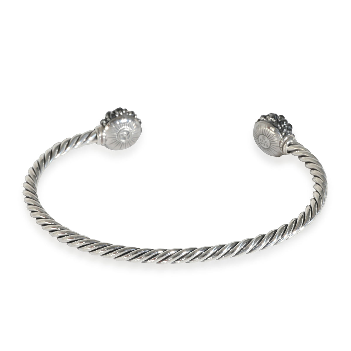 Osetra Hematite Bracelet in  Sterling Silver