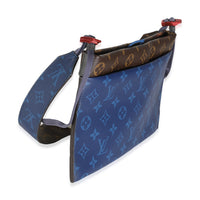 Pacific Blue Monogram Canvas Small Outdoor Pouch