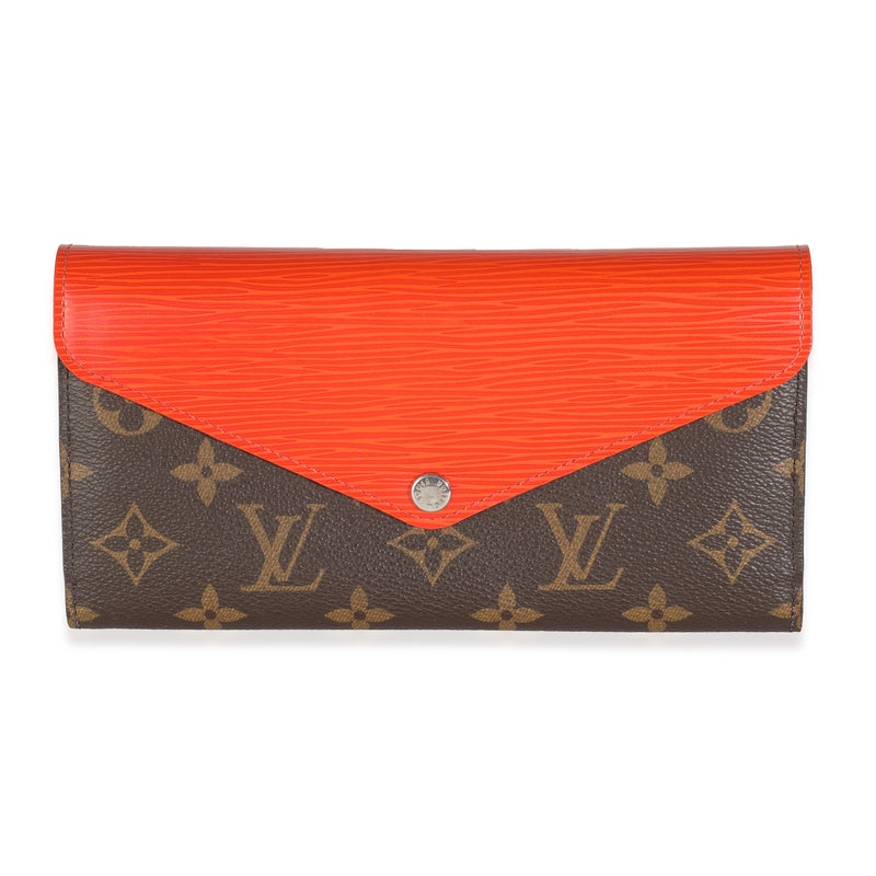 Piment Epi Monogram Canvas Marie-Lou Long Wallet