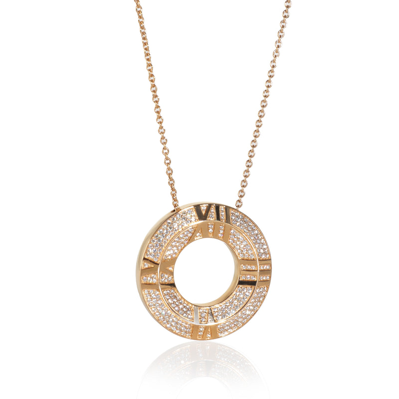 Atlas Diamond Pendant in 18k Rose Gold 0.57 CTW