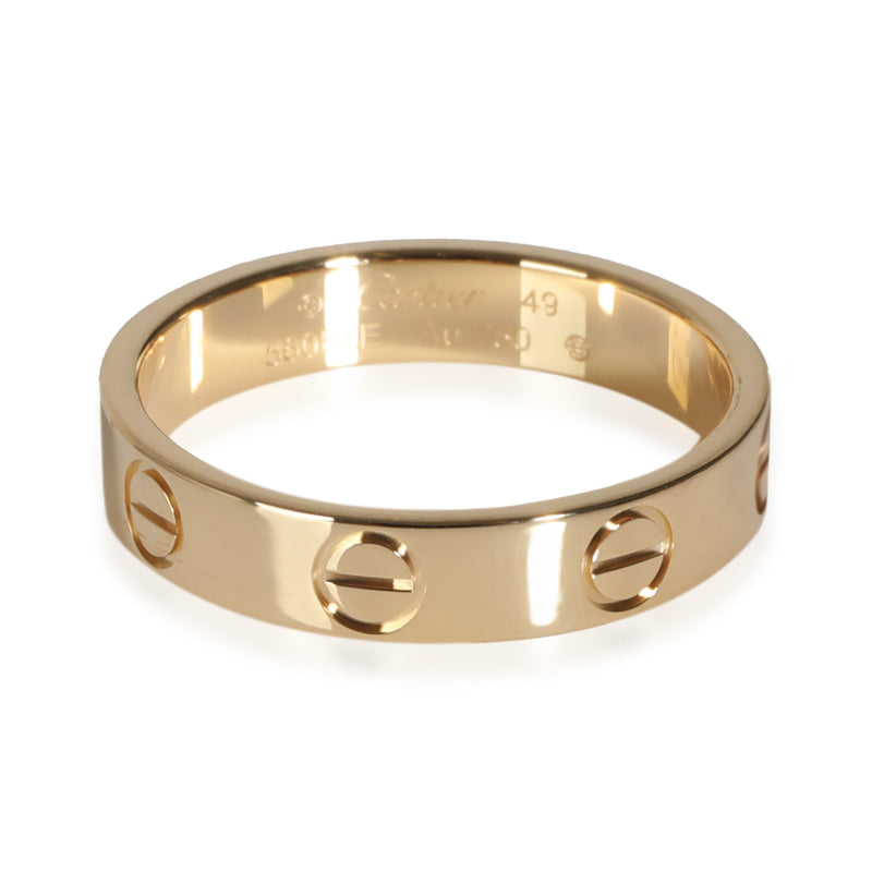 Love Wedding Band (Yellow Gold)