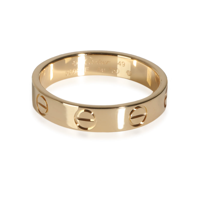 Love Wedding Band (Yellow Gold)