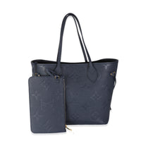 Navy Monogram Giant Empreinte Neverfull MM