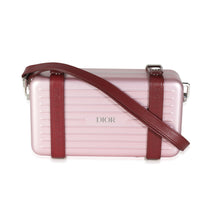 Dior x Rimowa Rose Aluminum Personal Clutch On Strap