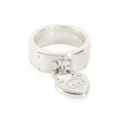 Return To Tiffany Love Lock Ring in Sterling Silver