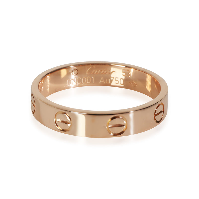 Love Wedding Band (Rose Gold)