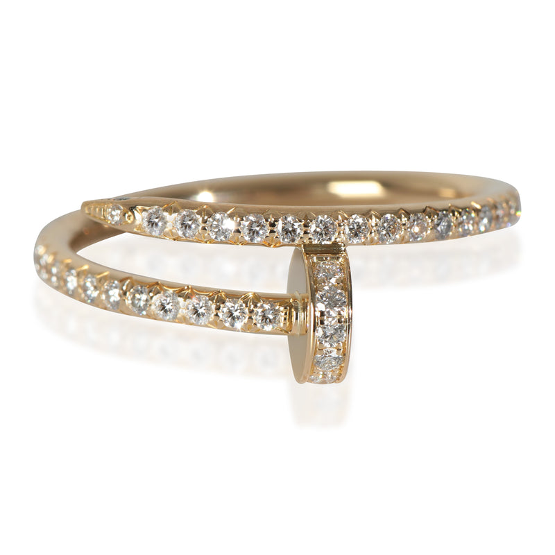 Juste Un Clou, Small Model, Diamonds (Yellow Gold)